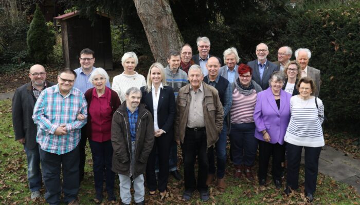 Spender Sponsoren Gruppenfoto
