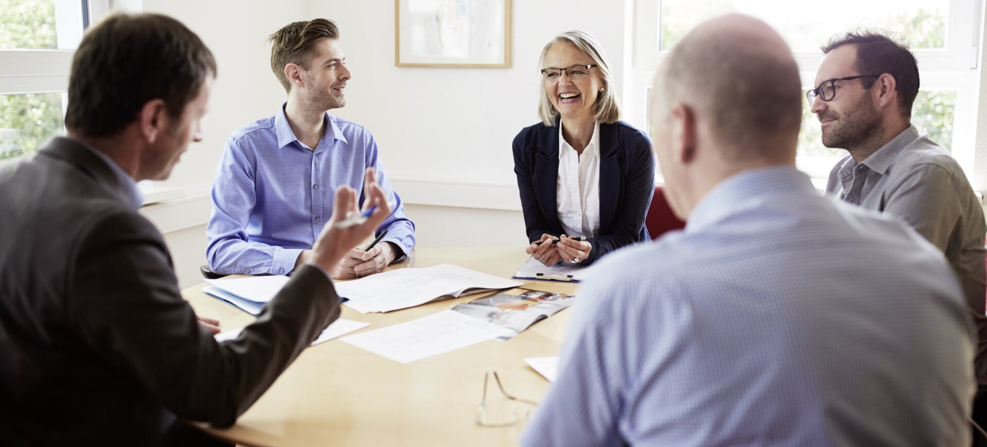 Besprechung im Büro